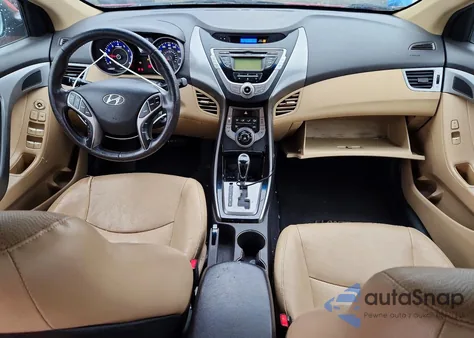 2013 Hyundai Elantra Gls z USA, uszkodzony, nr VIN KMHDH4AE8DU535213